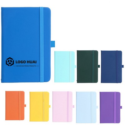 A5 Snap Elastic Closure Journal Notebook